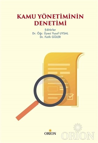 Kamu Yönetiminin Denetimi-Yusuf Uysal